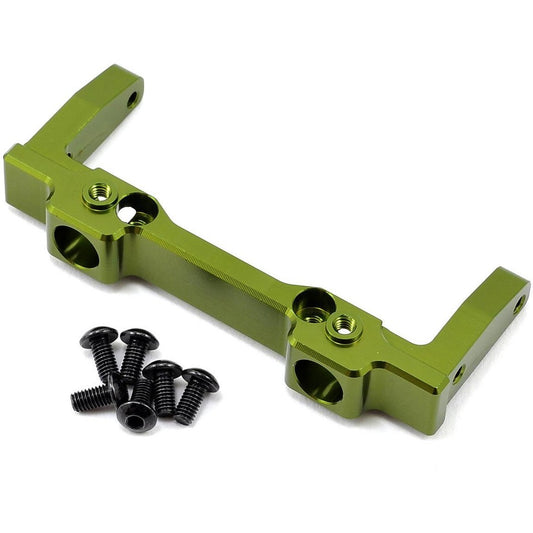ST Racing Concepts SCX10 Aluminum Jeep Wrangler Front Bumper Mount (Green)