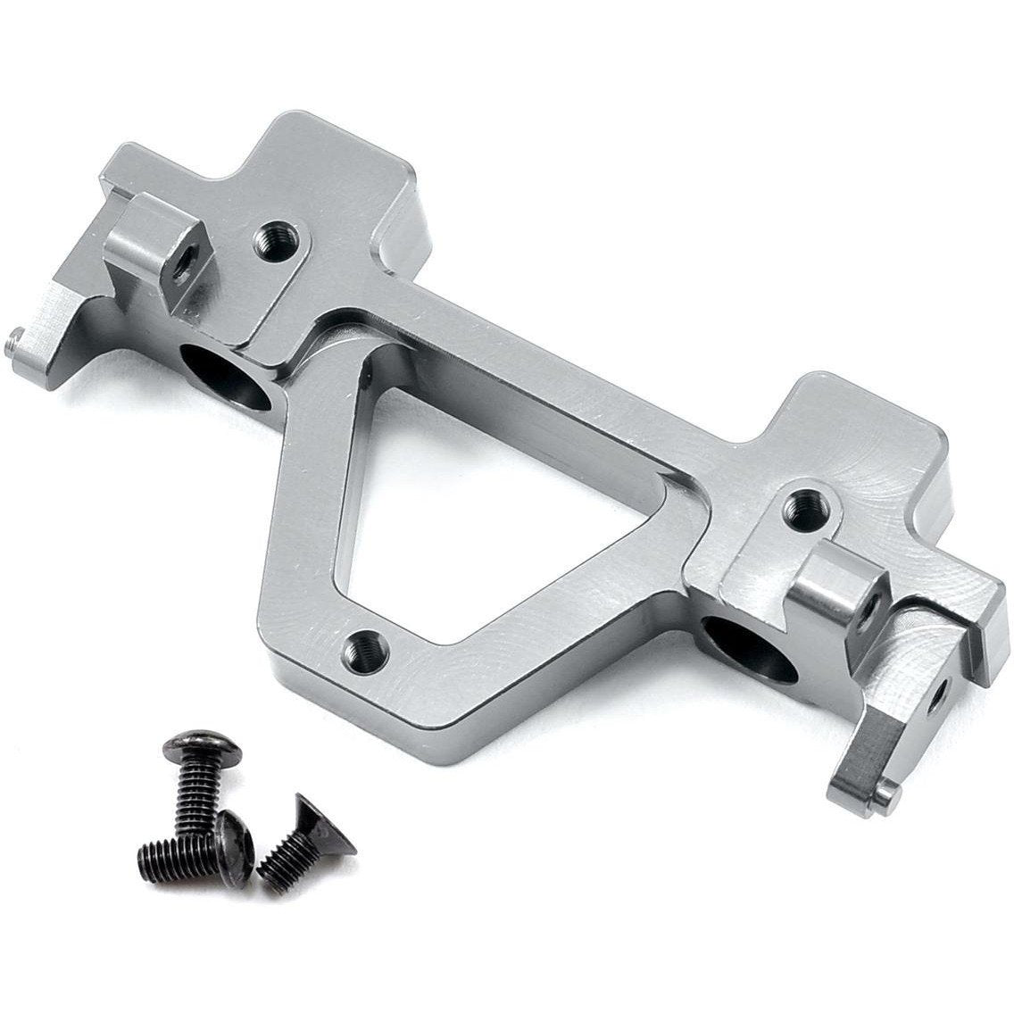 ST Racing Concepts SCX10 Aluminum Jeep Wrangler Rear Bumper Mount (Silver)