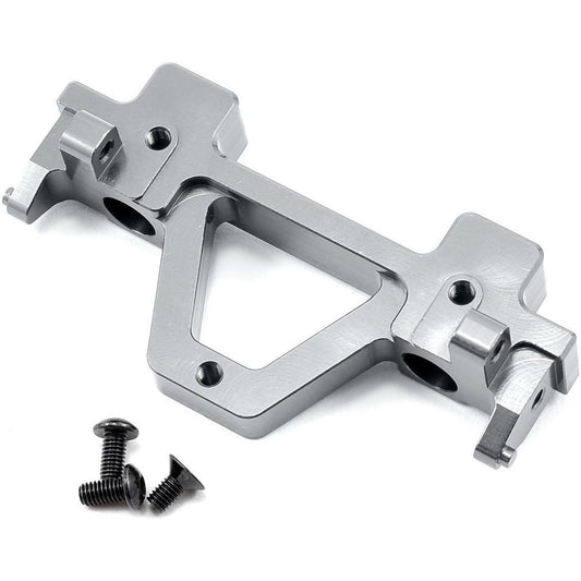 ST Racing Concepts SCX10 Aluminum Jeep Wrangler Rear Bumper Mount (Silver)