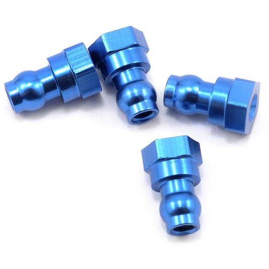 ST Racing Concepts Aluminum HD Upper Shock Mount Bushing Set (Blue) (4)
