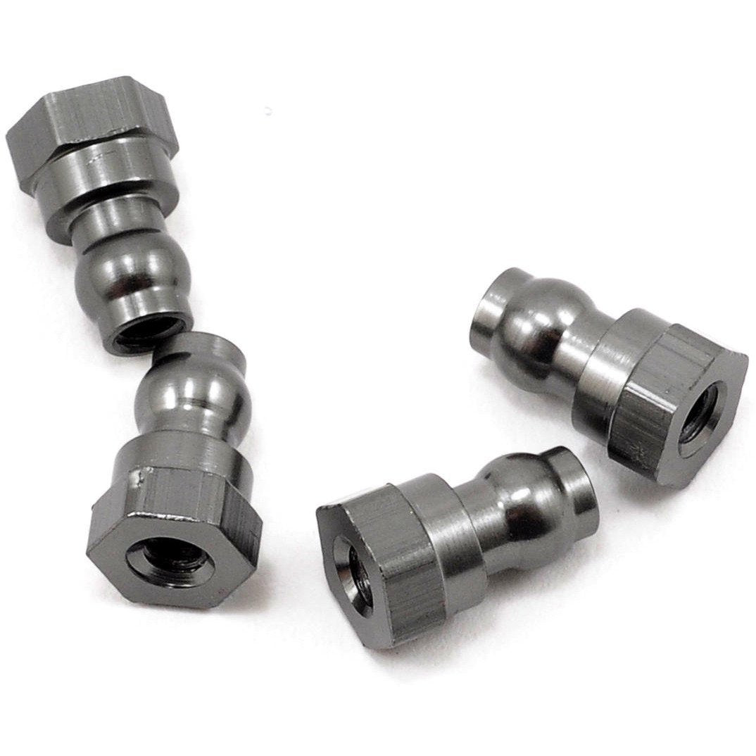 ST Racing Concepts Aluminum HD Upper Shock Mount Bushing Set (Gun Metal) (4)