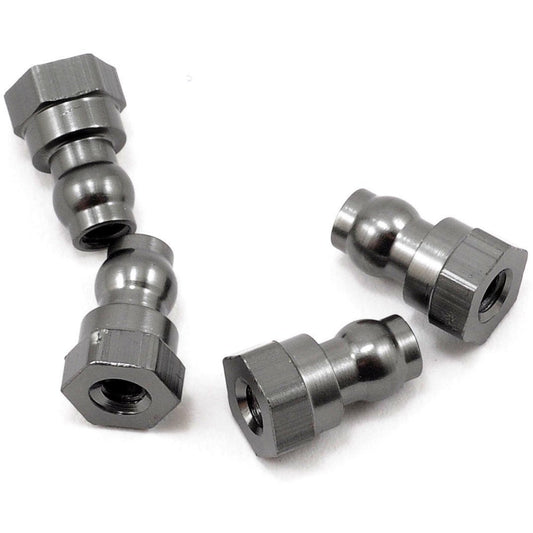 ST Racing Concepts Aluminum HD Upper Shock Mount Bushing Set (Gun Metal) (4)