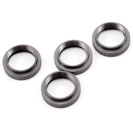 ST Racing Concepts Aluminum Spring Collar Set (Gun Metal) (4)