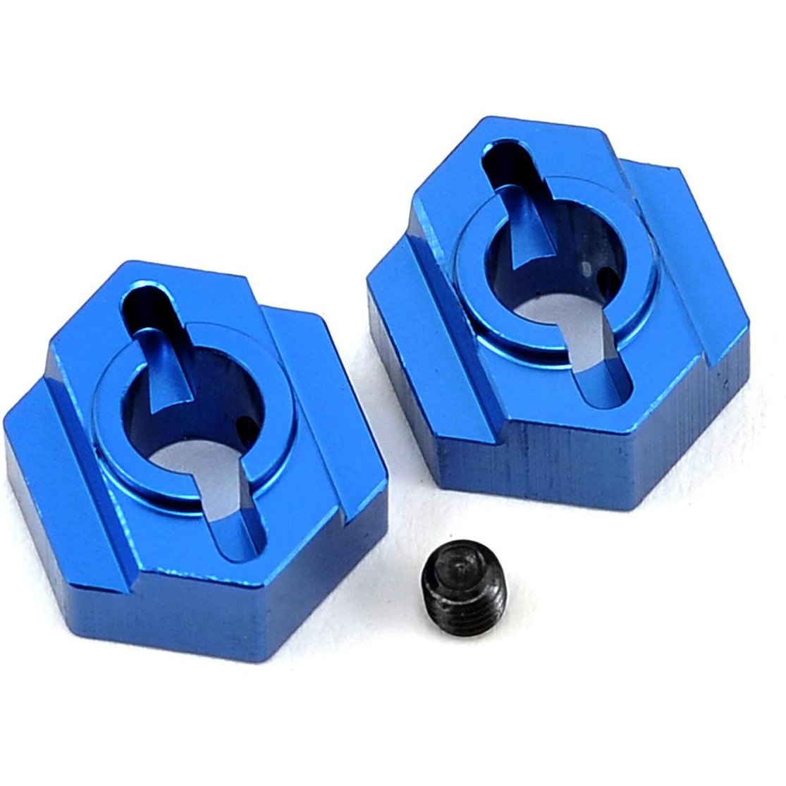 ST Racing Concepts B5 Aluminum Rear Hex Adapter (2) (Blue)