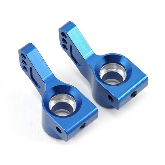 ST Racing Concepts Aluminum Rear Hub Carriers (Blue)