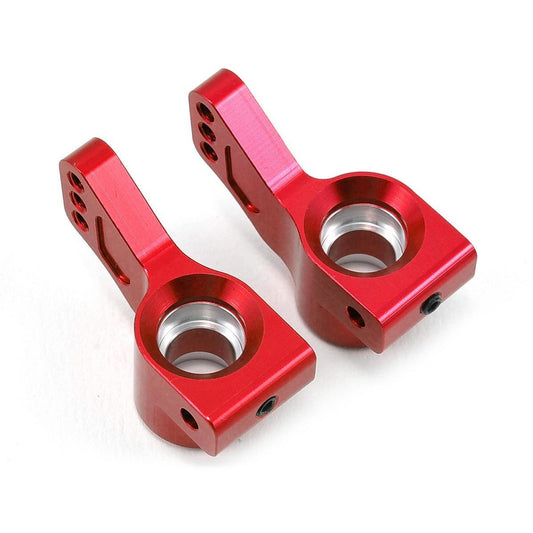ST Racing Concepts Aluminum Rear Hub Carriers (Red)