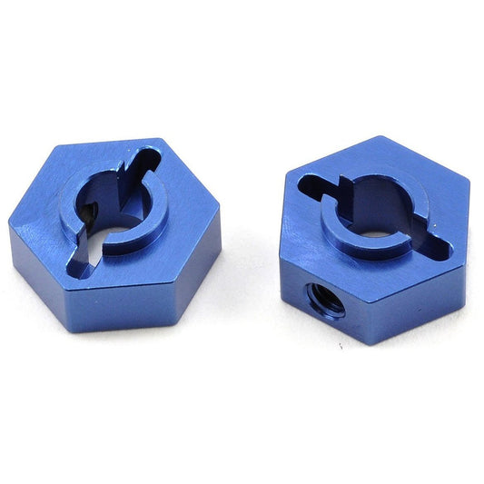 ST Racing Concepts Aluminum Rear Hex Adapter Set (Blue) (2)