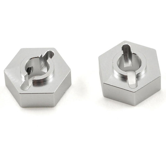 ST Racing Concepts Aluminum Rear Hex Adapter Set (Silver) (2)