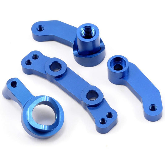 ST Racing Concepts Aluminum HD Steering Bellcrank Set (Blue)