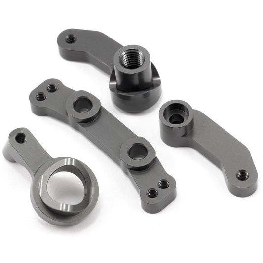 ST Racing Concepts Aluminum HD Steering Bellcrank Set (Gun Metal)