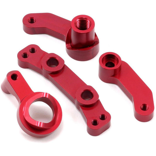 ST Racing Concepts Aluminum HD Steering Bellcrank Set (Red)