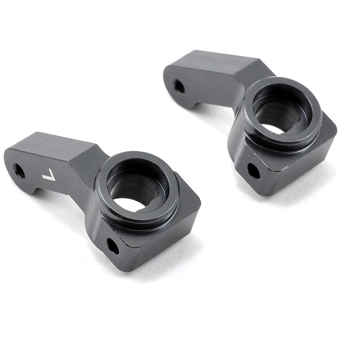 ST Racing Concepts Aluminum Inboard Bearing Steering Knuckles (Gun Metal) (2)