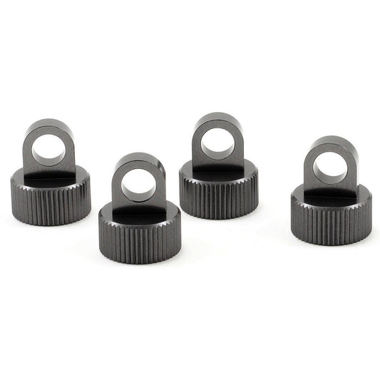 ST Racing Concepts Aluminum Shock Caps (4) (Gun Metal)