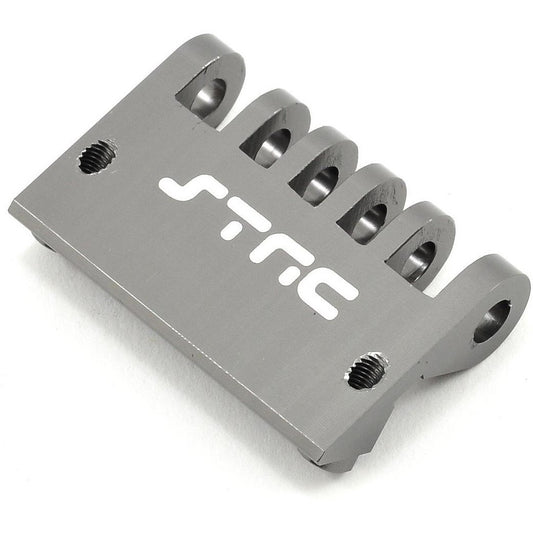 ST Racing Concepts Aluminum HD Rear Bumper/Skid Plate (Gun Metal)