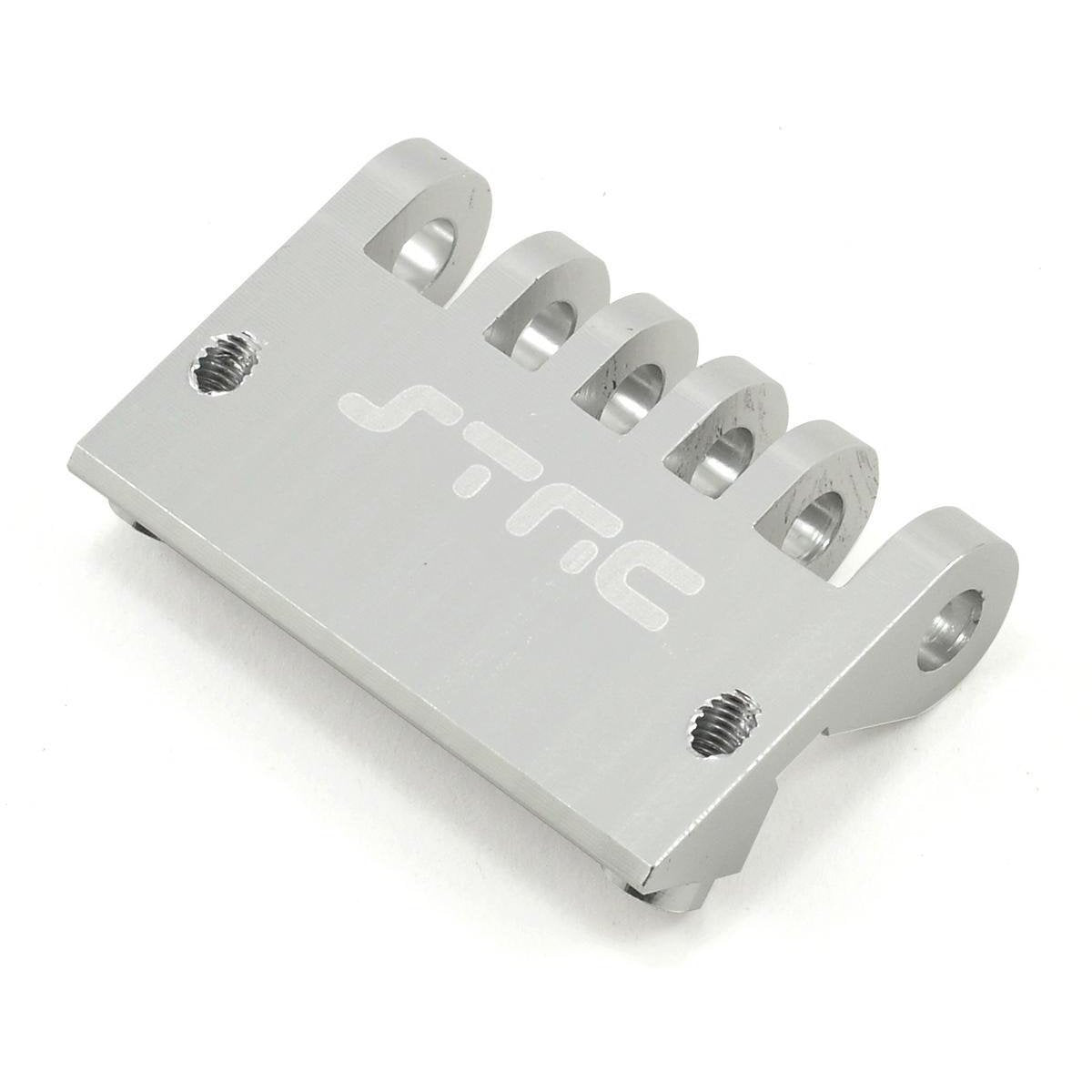 ST Racing Concepts Aluminum HD Rear Bumper/Skid Plate (Silver)