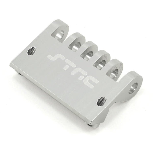 ST Racing Concepts Aluminum HD Rear Bumper/Skid Plate (Silver)