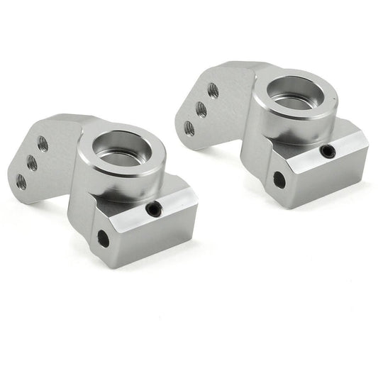 ST Racing Concepts Aluminum Rear Hub Carrier Set (Silver)