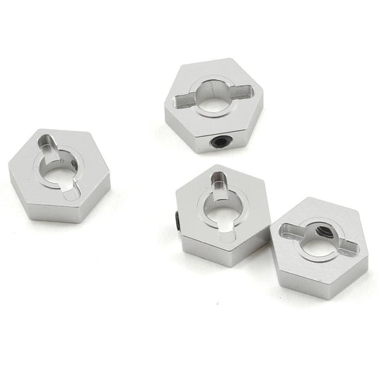 ST Racing Concepts Aluminum Hex Adapter Set (Silver) (4)