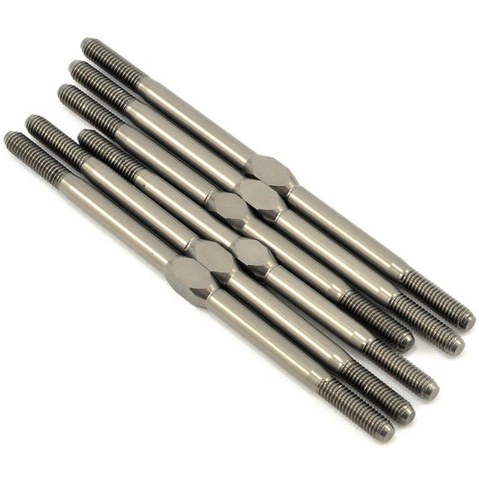 ST Racing Concepts Aluminum "Pro-Lite" Turnbuckle Kit (Gun Metal) (6) (Blitz)