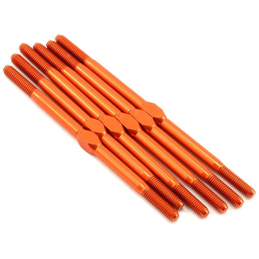 ST Racing Concepts Aluminum "Pro-Lite" Turnbuckle Kit (Orange) (6) (Blitz)