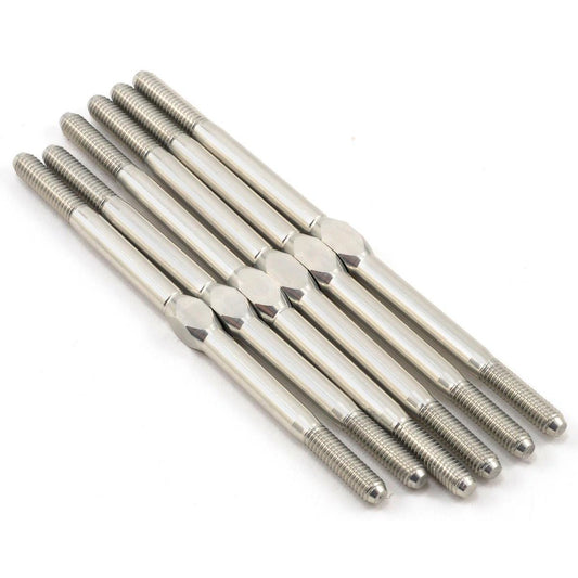 ST Racing Concepts Aluminum "Pro-Lite" Turnbuckle Kit (Silver) (6) (Blitz)