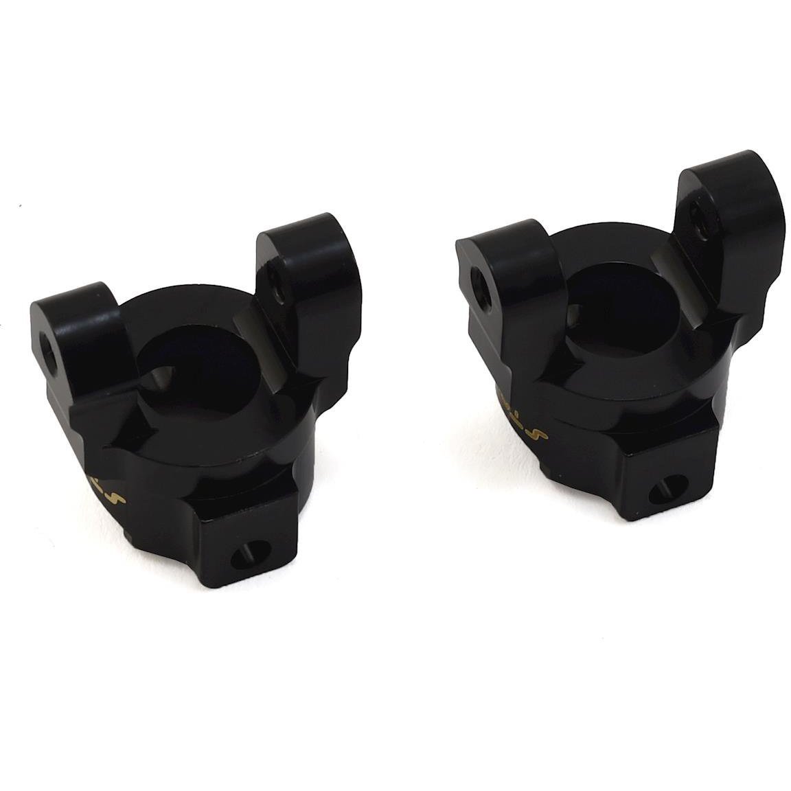 ST Racing Concepts HPI Venture Brass Front C-Hub Carriers (Black) (2)