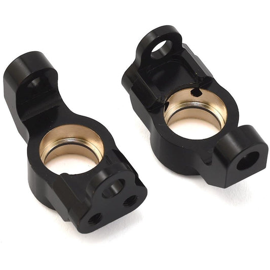 ST Racing Concepts HPI Venture Brass Front Steering Knuckles (Black) (2)