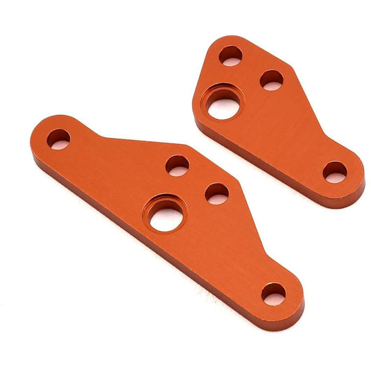 ST Racing Concepts HPI Venture Aluminum HD Steering Plate Set (Orange) (2)