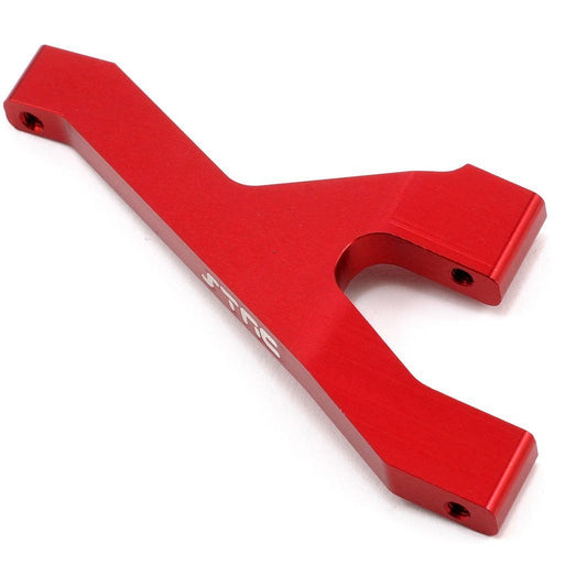 ST Racing Concepts Aluminum HD Front Chassis Brace (Red)