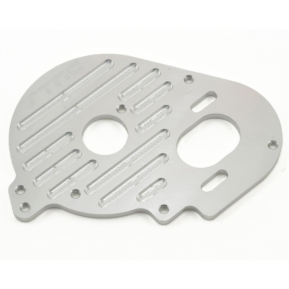 ST Racing Concepts Aluminum Heatsink Finned Motor Plate (Silver)