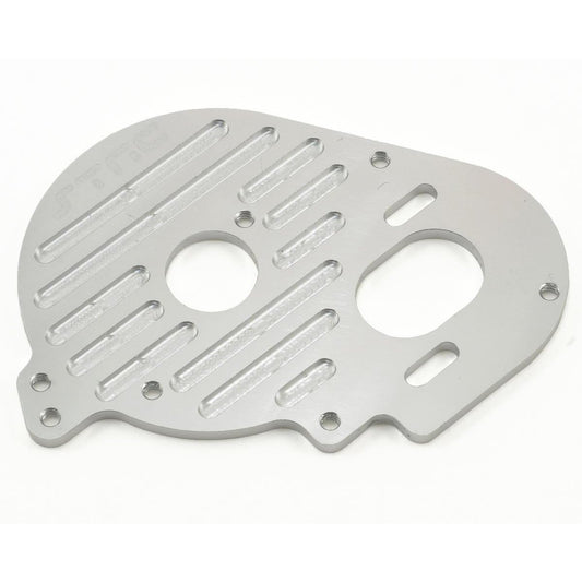 ST Racing Concepts Aluminum Heatsink Finned Motor Plate (Silver)