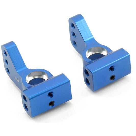 ST Racing Concepts Aluminum VLA 0° Rear Hub Carrier Set (Blue) (2)