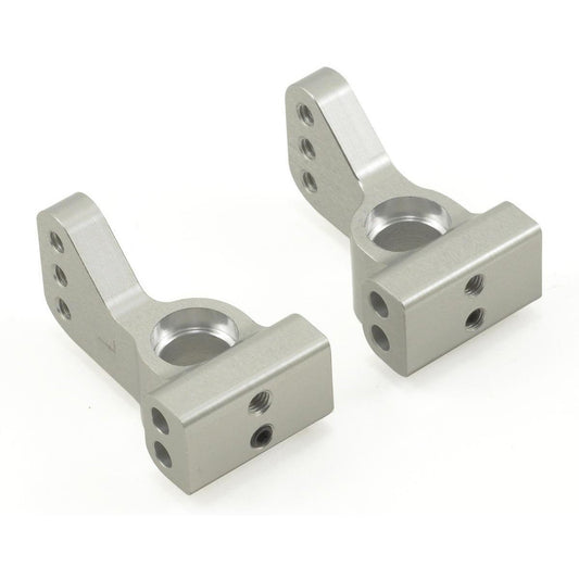 ST Racing Concepts Aluminum VLA 0° Rear Hub Carrier Set (Silver) (2)