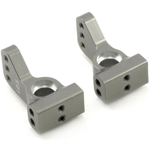 ST Racing Concepts Aluminum VLA 0.5° Rear Hub Carrier Set (Gun Metal) (2)