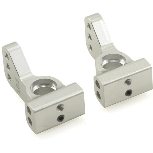 ST Racing Concepts Aluminum VLA 0.5° Rear Hub Carrier Set (Silver) (2)