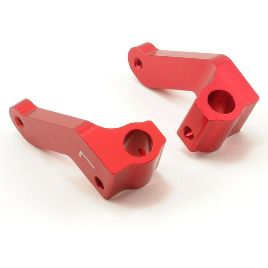 ST Racing Concepts Aluminum HD Front Steering Knuckle Set (Red) (2)