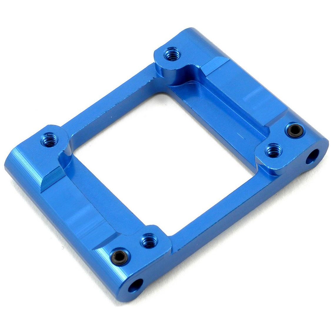 ST Racing Concepts Aluminum HD Rear Lower Bulkhead (3°) (Blue)