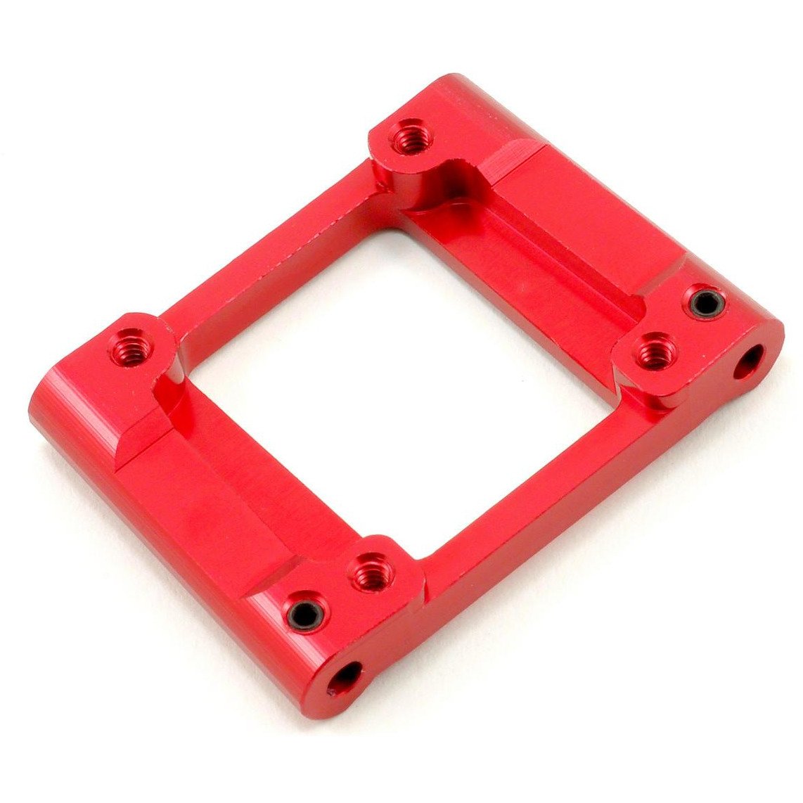 ST Racing Concepts Aluminum HD Rear Lower Bulkhead (3°) (Red)