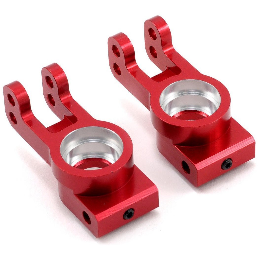 ST Racing Concepts Aluminum Rear Hub Carrier Set (Red) (2)