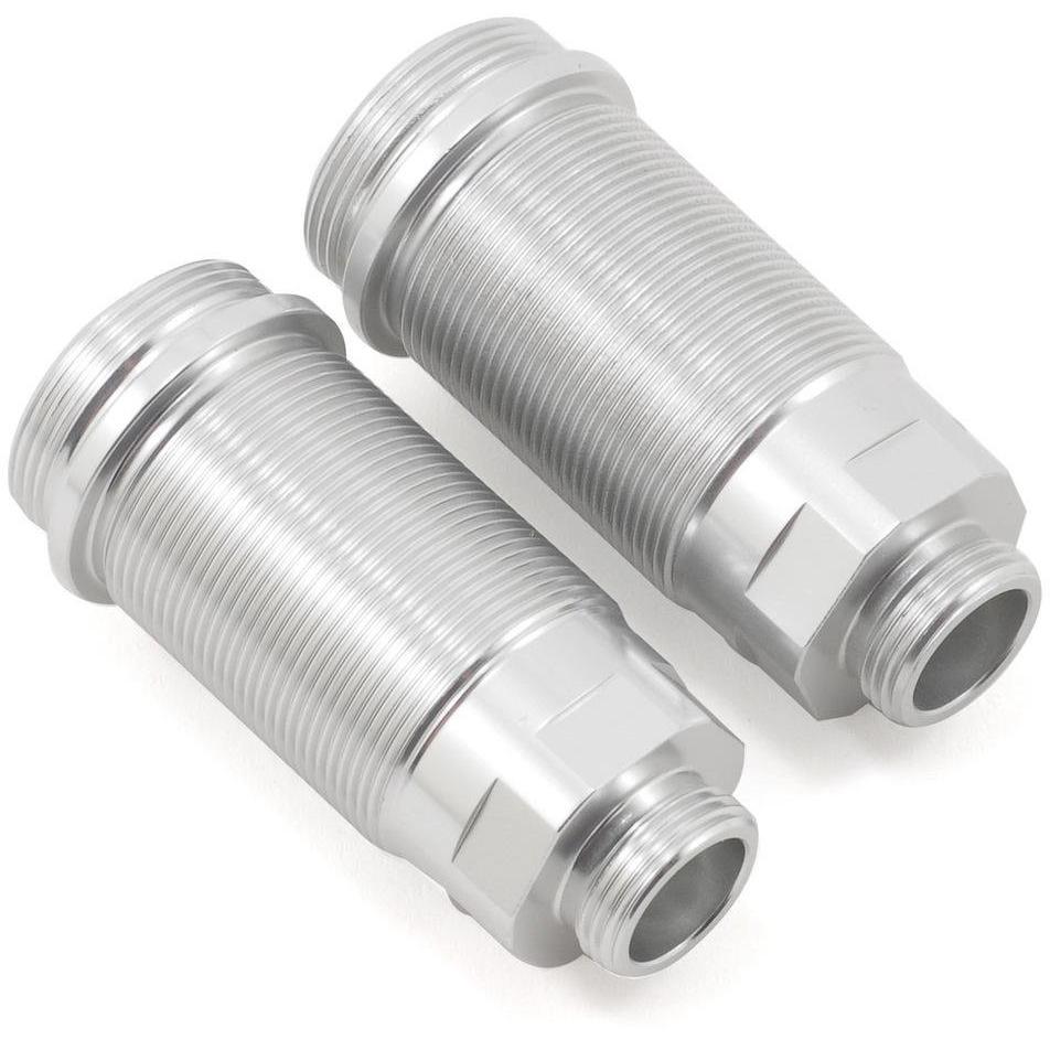 ST Racing Concepts Aluminum Front Shock Body Set (Silver) (2)