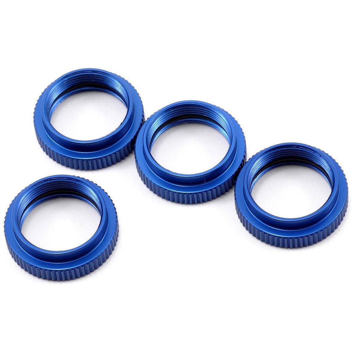 ST Racing Concepts Aluminum Shock Collar Set (Blue) (4)