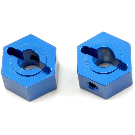 ST Racing Concepts Aluminum Rear Hex Adapter Set (Blue) (2)