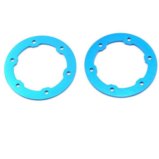 ST Racing Concepts Aluminum Beadlock Rings (Blue) (2)