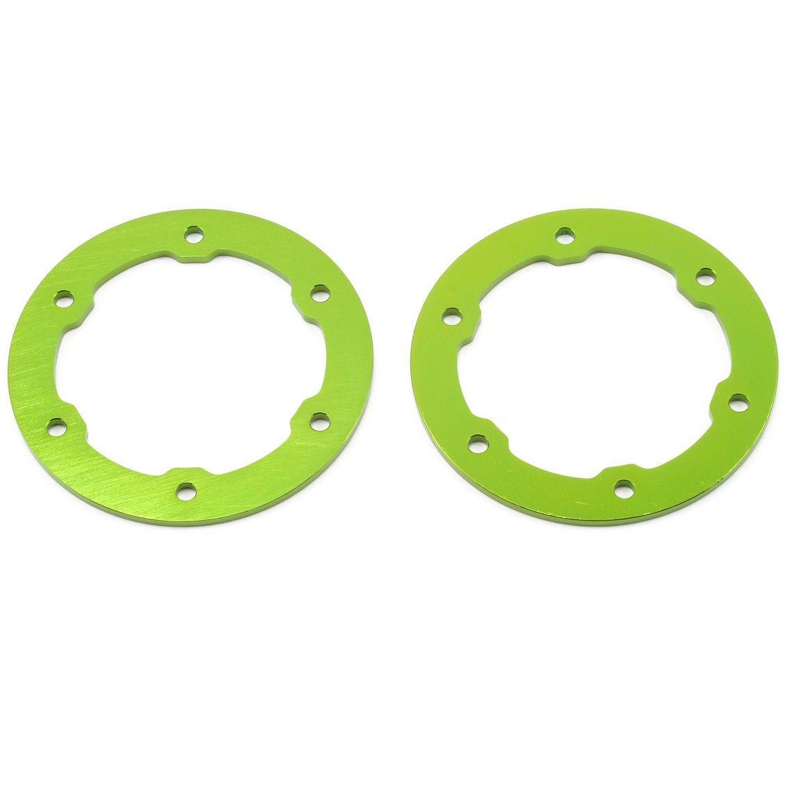 ST Racing Concepts Aluminum Beadlock Rings (Green) (2)