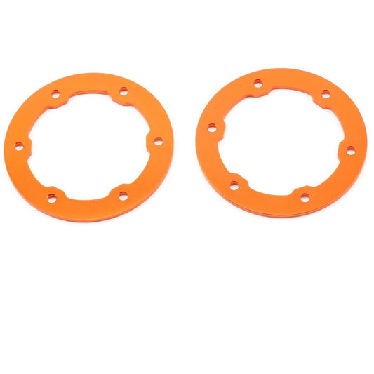 ST Racing Concepts Aluminum Beadlock Rings (Orange) (2)