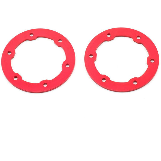 ST Racing Concepts Aluminum Beadlock Rings (Red) (2)