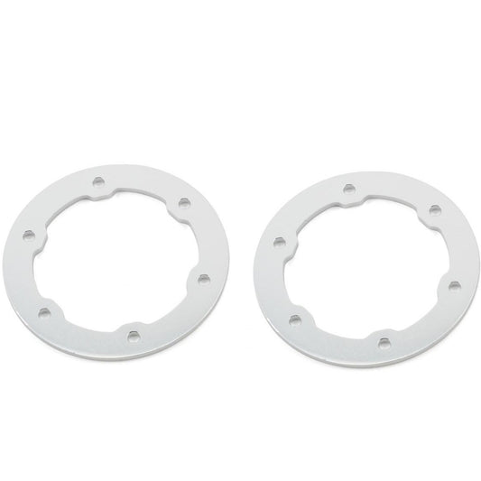 ST Racing Concepts Aluminum Beadlock Rings (Silver) (2)