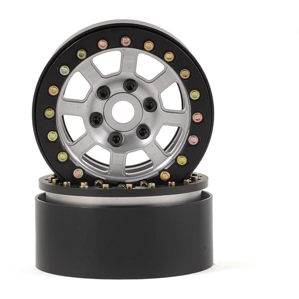 SSD RC Assassin 1.9" Beadlock Crawler Wheels (Grey) (2)