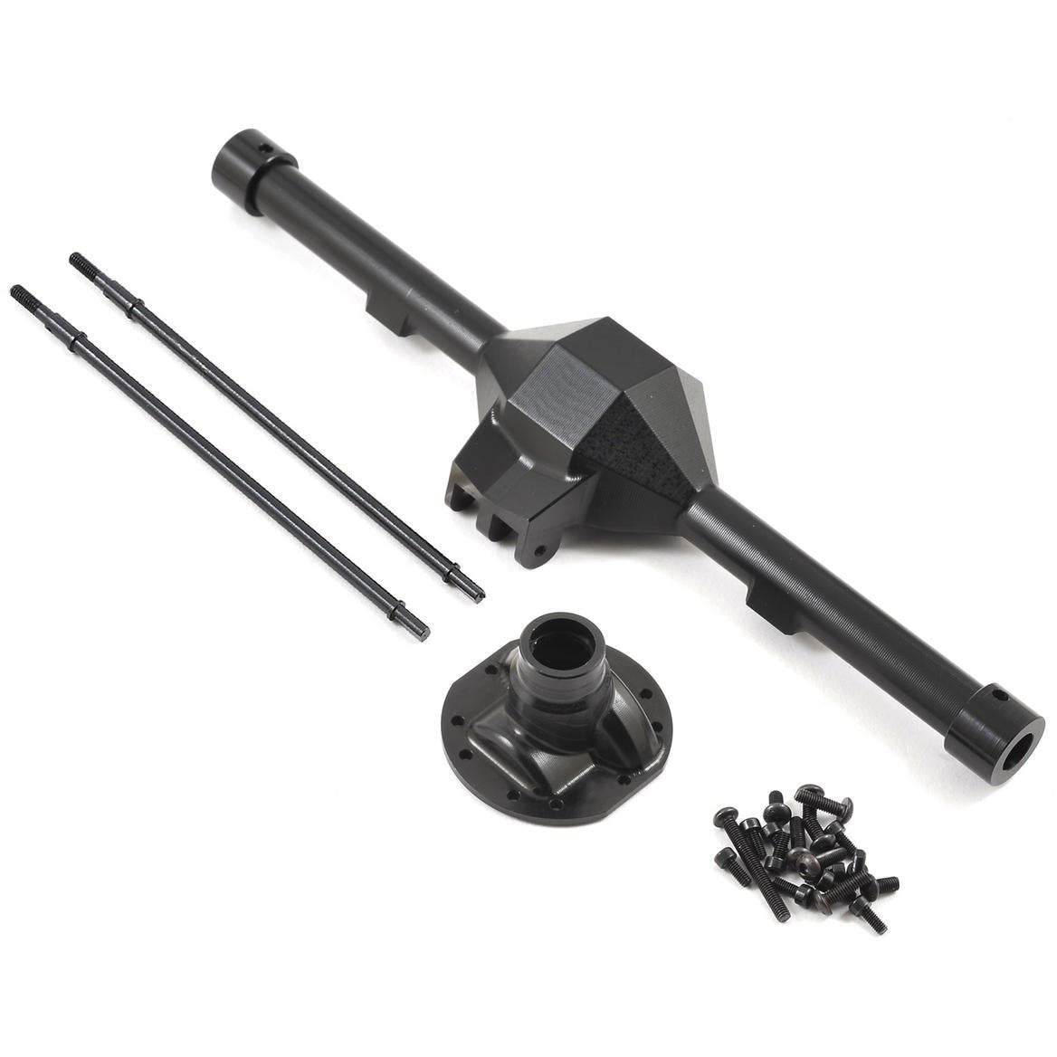 SSD RC Wraith Diamond Centered Rear Axle (Black)
