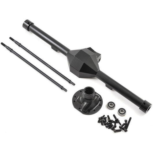 SSD RC Yeti Wide Diamond Centered Rear Axle (Black)